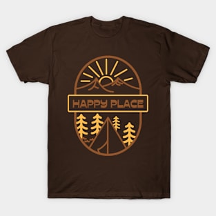 camping is a happy place T-Shirt